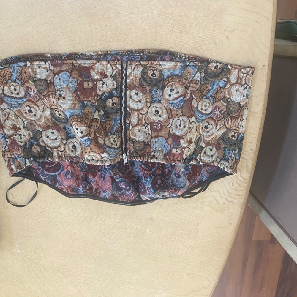 Tube top1x bears nwot SHEIN  bear designs - Picture 4 of 4